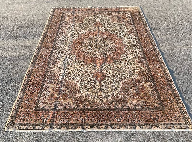 Old Qaisri Design Handmade Turkish Carpet 0