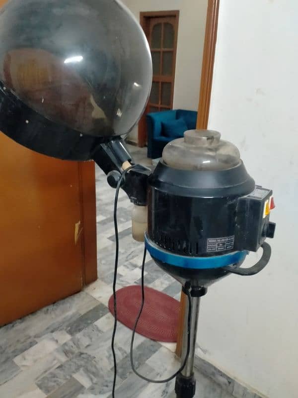 Hair steamer with timer and stand 1