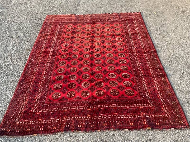 Old Turkman Handmade Carpet 0