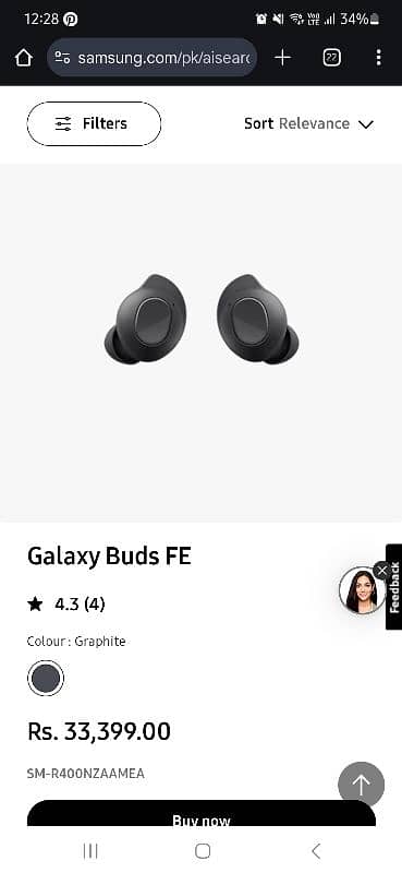 brand new samsung FE Buds. 2