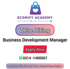 Business Development Manager