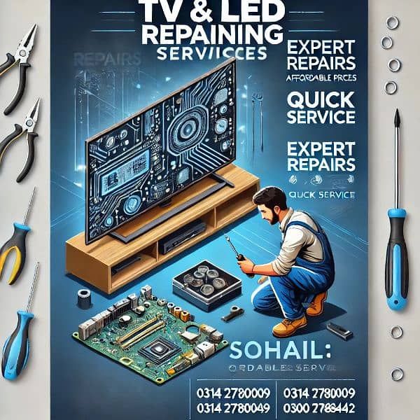 T. V & LED Repaning Service 1