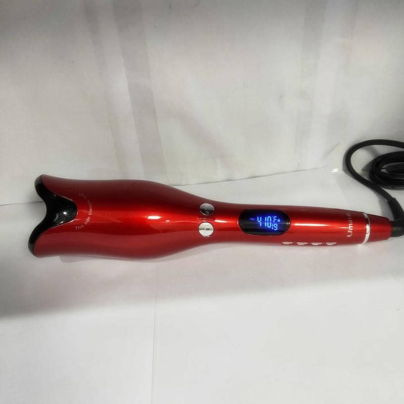 Automatic Hair Curler Curling Iron Multifunction LCD Ceramic (1 PC) 5