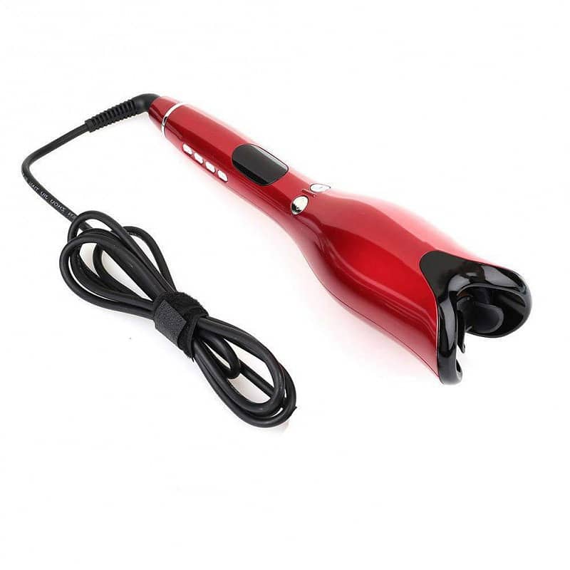 Automatic Hair Curler Curling Iron Multifunction LCD Ceramic (1 PC) 8