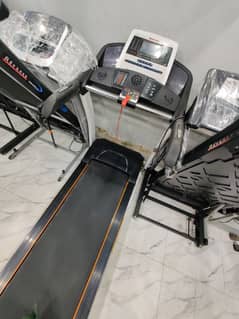 Slimline treadmill heavy duty 150kg suported automatic incline decline