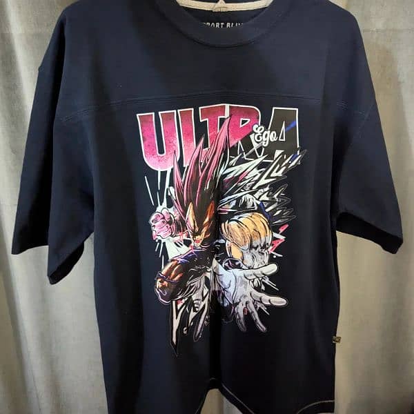 Anime Vegeta Oversized Tees 0