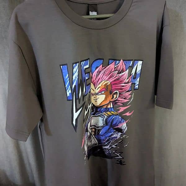 Anime Vegeta Oversized Tees 3