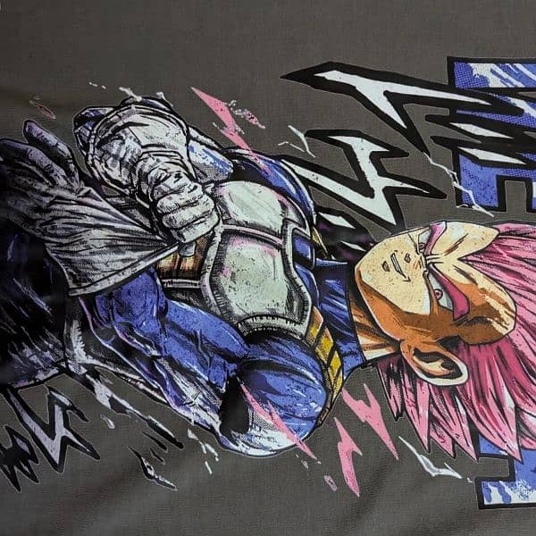 Anime Vegeta Oversized Tees 5