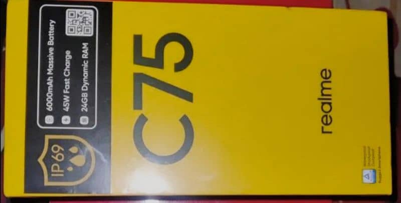 realme C75 Box Packed (Pin Pack) 8/128GB 0