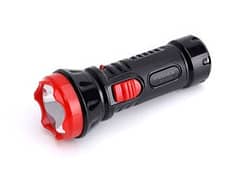 Big Rechargeable Torch with Built-in Battery and Charger