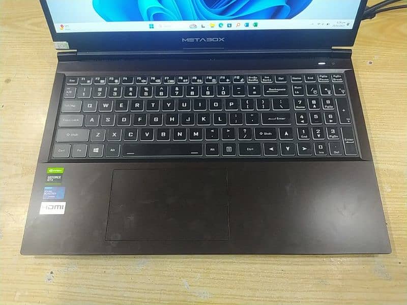 Gaming Laptop MetaBox NP50DE intel ci7 10th gen 4gb Nvidia graphics 4