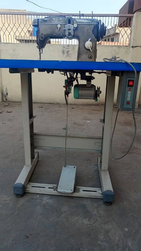 Puff Salai machine with motor and table stand 4