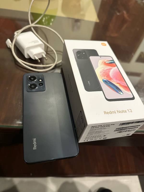 Redmi Note 12 , 8/128 With complete box 0