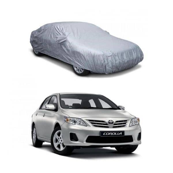 premium silver car cover- Easy installation 1 pic weather -resistant 2