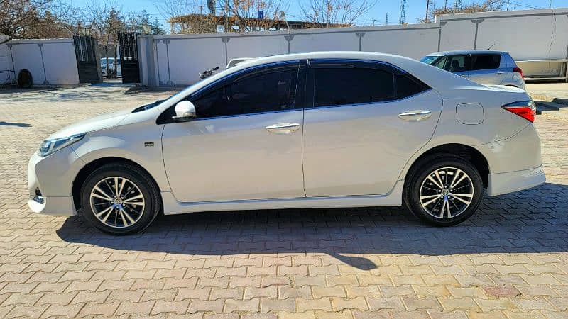 Toyota Altis Grande 2021 black interior 7