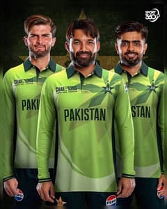 Pakistan new kit for champions trophy