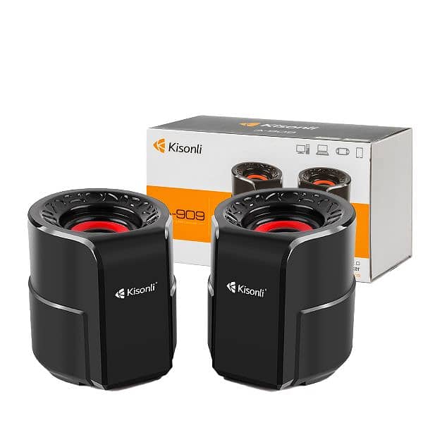 Kisonli V310 Multimedia Computer Speaker System 14