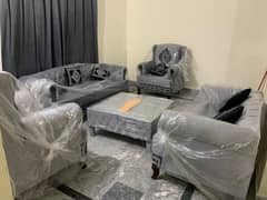 7 seater sofa set + table