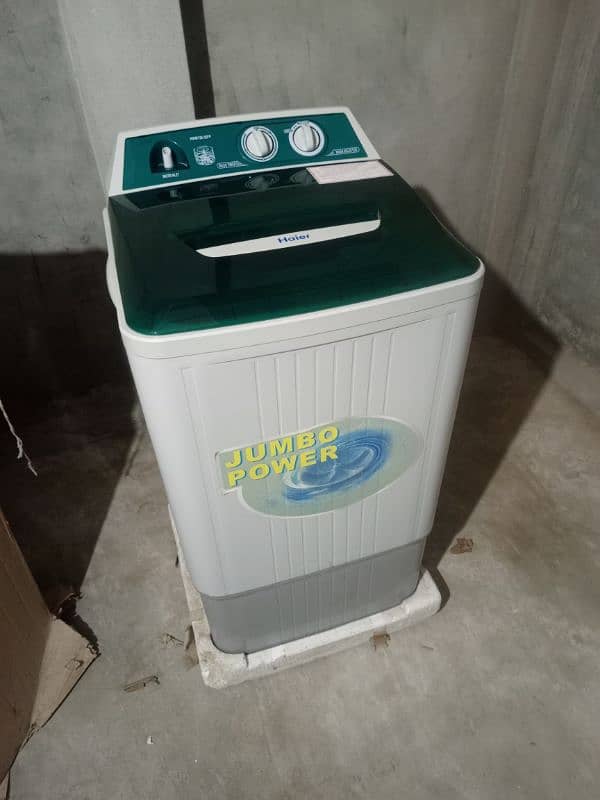 Haier washing machine 5