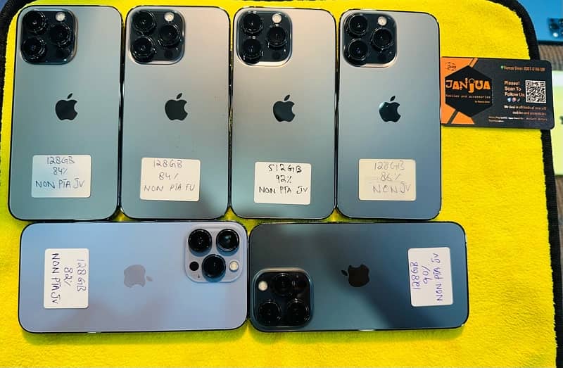 iPhone 13 Pro 128GB 512GB NON PTA & JV 2