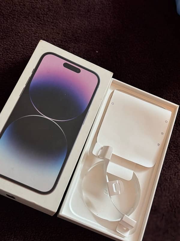 Iphone 14 Pro LLA Model 128 GB PTA Approved Orignal imei Matched Box 4