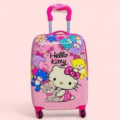 kids cartoon character luggage bags