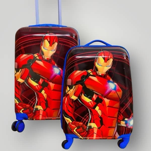 kids cartoon character luggage bags 2