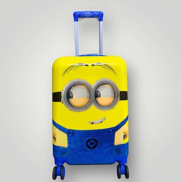 kids cartoon character luggage bags 4