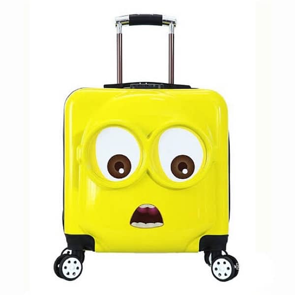 kids cartoon character luggage bags 9