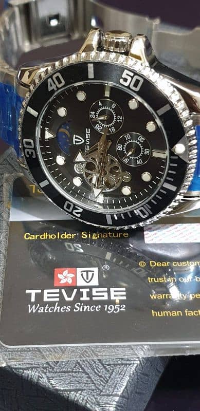 Tevise Automatic T801-002 Tourbillion Stainless Steel Watches 2