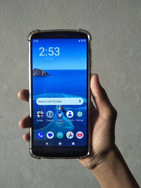 MOTO G6 WITH BOX FOR SALE 0