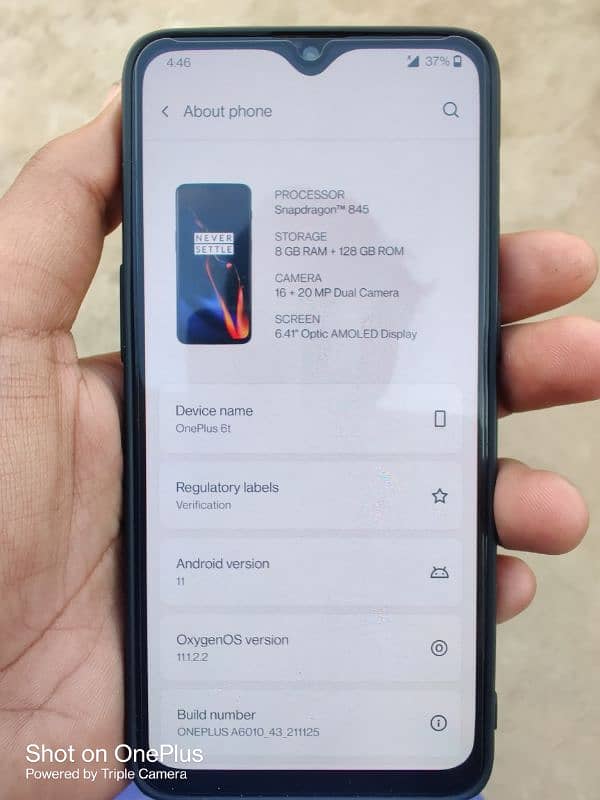 OnePlus 6t 0