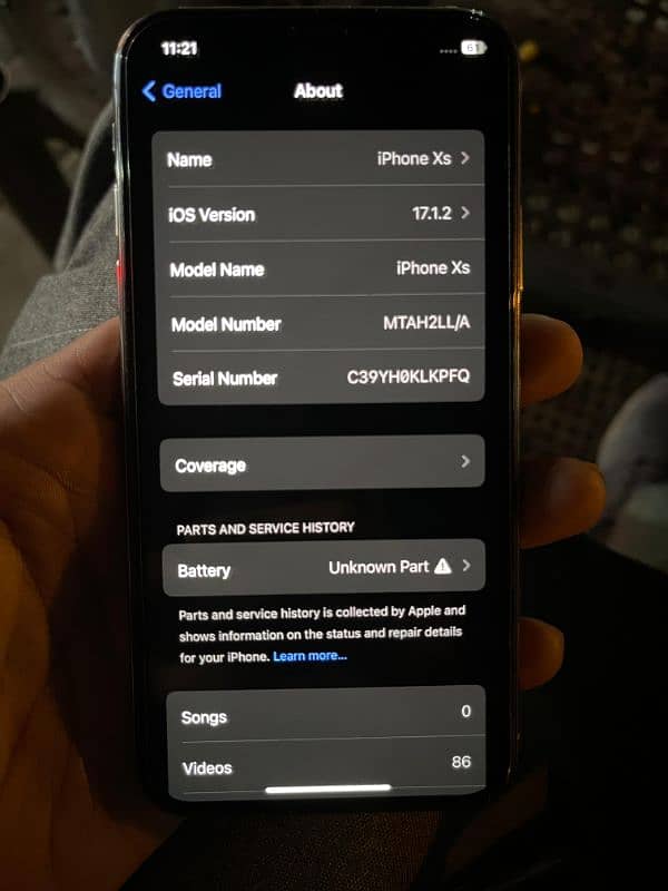 Iphone XS 64GB NonPTA 7