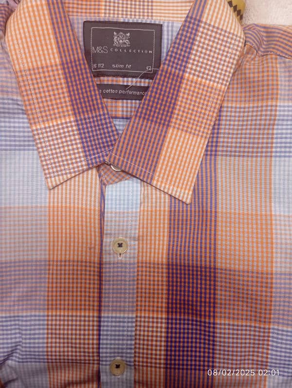 marks and Spencer  original UK imported fine cotton shirts 0