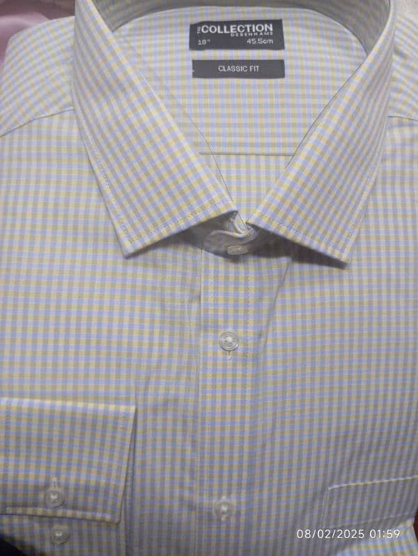 marks and Spencer  original UK imported fine cotton shirts 1