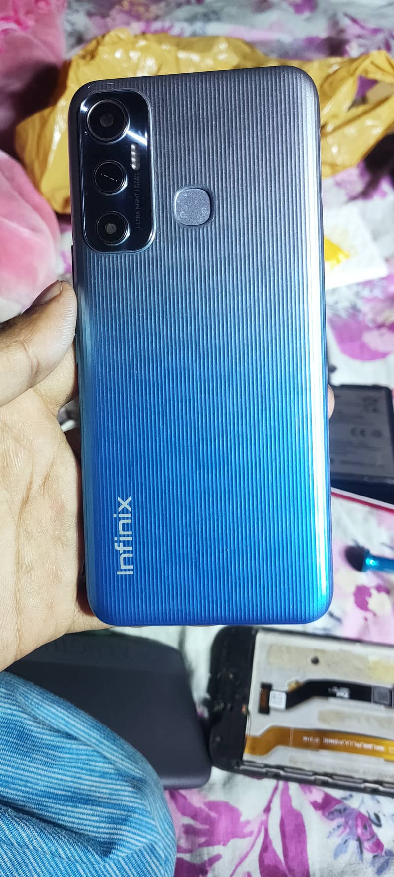 Infinix hot 11 A to Z Original without board battery 3