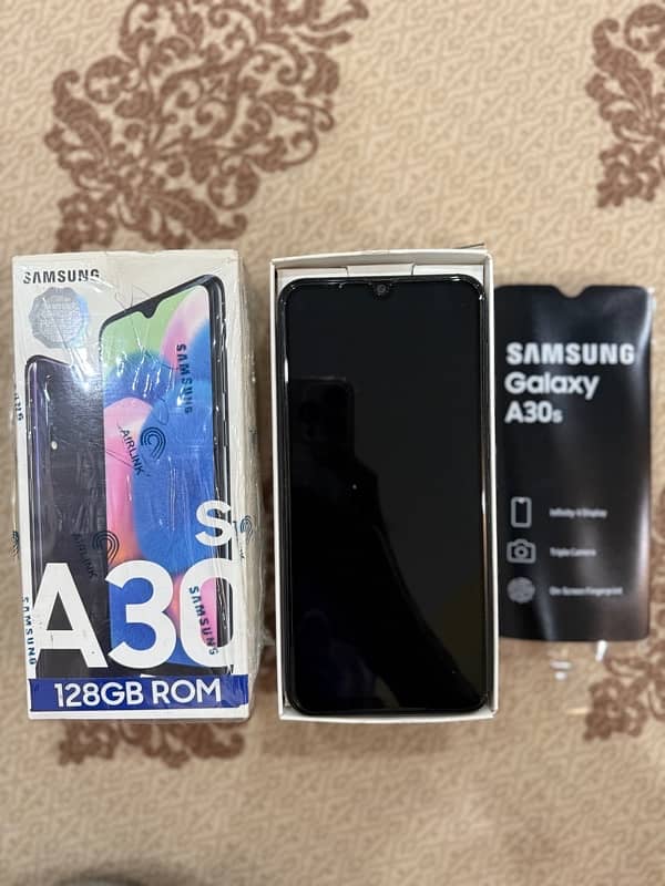 Samsung A30s box pack condition 1st owner 2