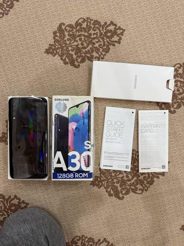 Samsung A30s box pack condition 1st owner 7