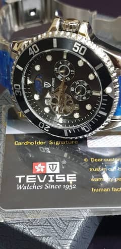 Tevise Automatic Tourbillion T801-002 Stainless Steel Watches