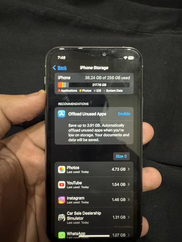 IPhone 11 Pro 256 gb sale and exchange 7