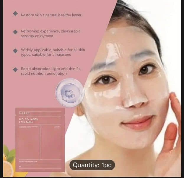 Collagen Mask total 3 masks in 1 0