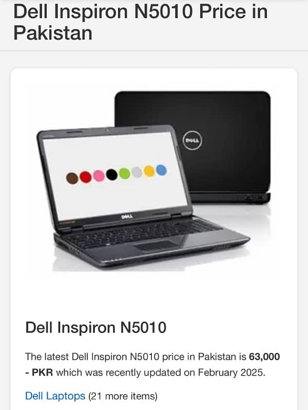 Dell Inspiron N5010 Core i3 0