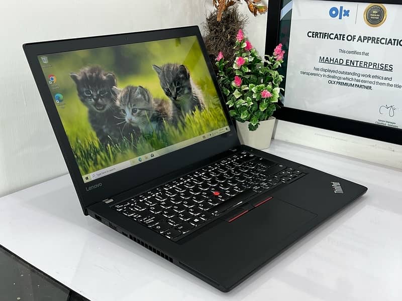 lenovo t470 core i5 6th generation- 8gb ram/256gb ssd- 1080p FHD 0