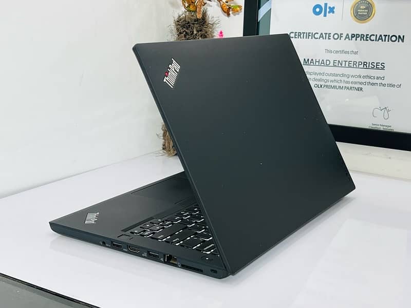 lenovo t470 core i5 6th generation- 8gb ram/256gb ssd- 1080p FHD 6