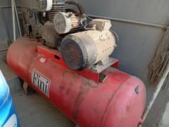 Air Compressor 500 Ltr and 2x10 hp motors