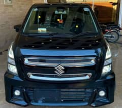 Suzuki Wagon R Stingray Black 2021 full option Hybrid