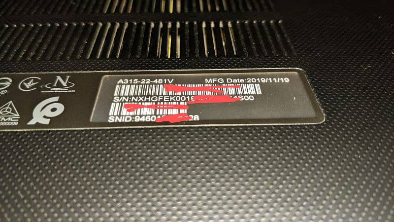 Acer Aspire A315 2020 model SSD+8gb Ram RadeonR3 5