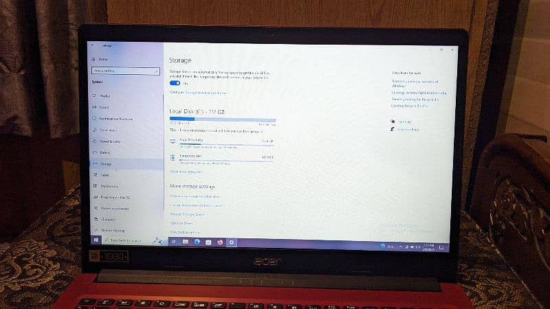 Acer Aspire A315 2020 model SSD+8gb Ram RadeonR3 9