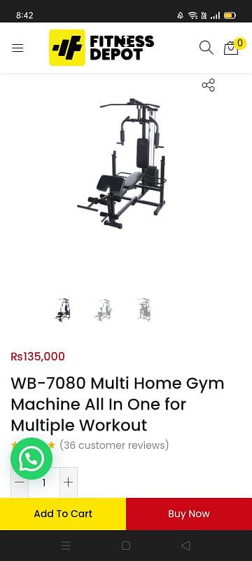 Multi Gym Machine 6