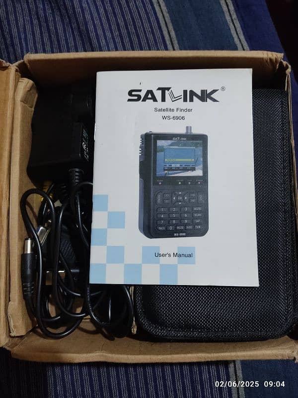 Satlink WS6906 Satellite Finder for Dish 0